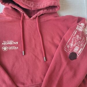 The Tubbo Moment Red Hoodie Cotton Sz L Ukulele Indie